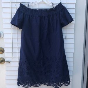 Vineyard vines off the shoulder dress